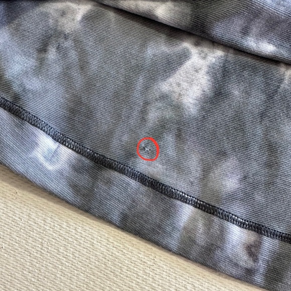 Lululemon Mens Evolution Polo *Wash in Diamond Dye Asphalt Grey Size Large EUC - Picture 9 of 12